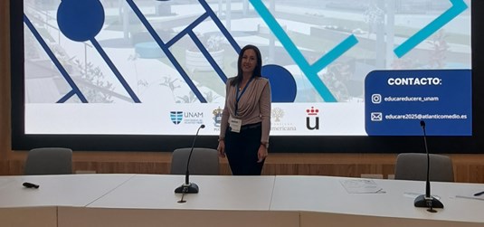 Mirela Majstrović, doktorska mobilnost- Universidad del Atlántico Medio (UNAM)